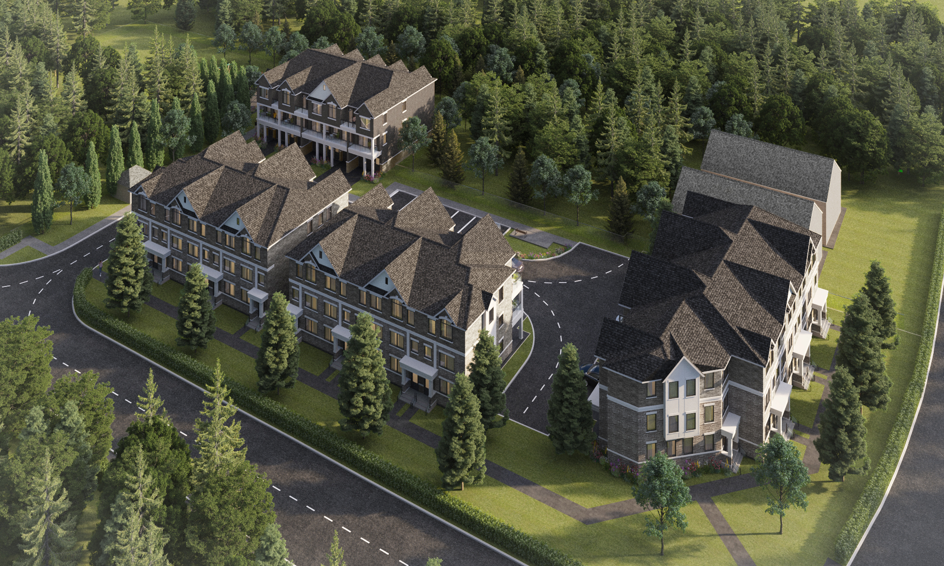 Forestlane Landscape Views Aerial 02 Color Draft